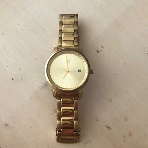 MVMT Gold Link Watch